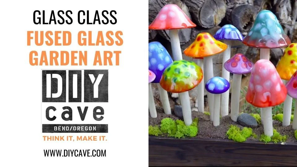 The Art of Fused Glass Mushrooms: A Workshop in Bend, Oregon