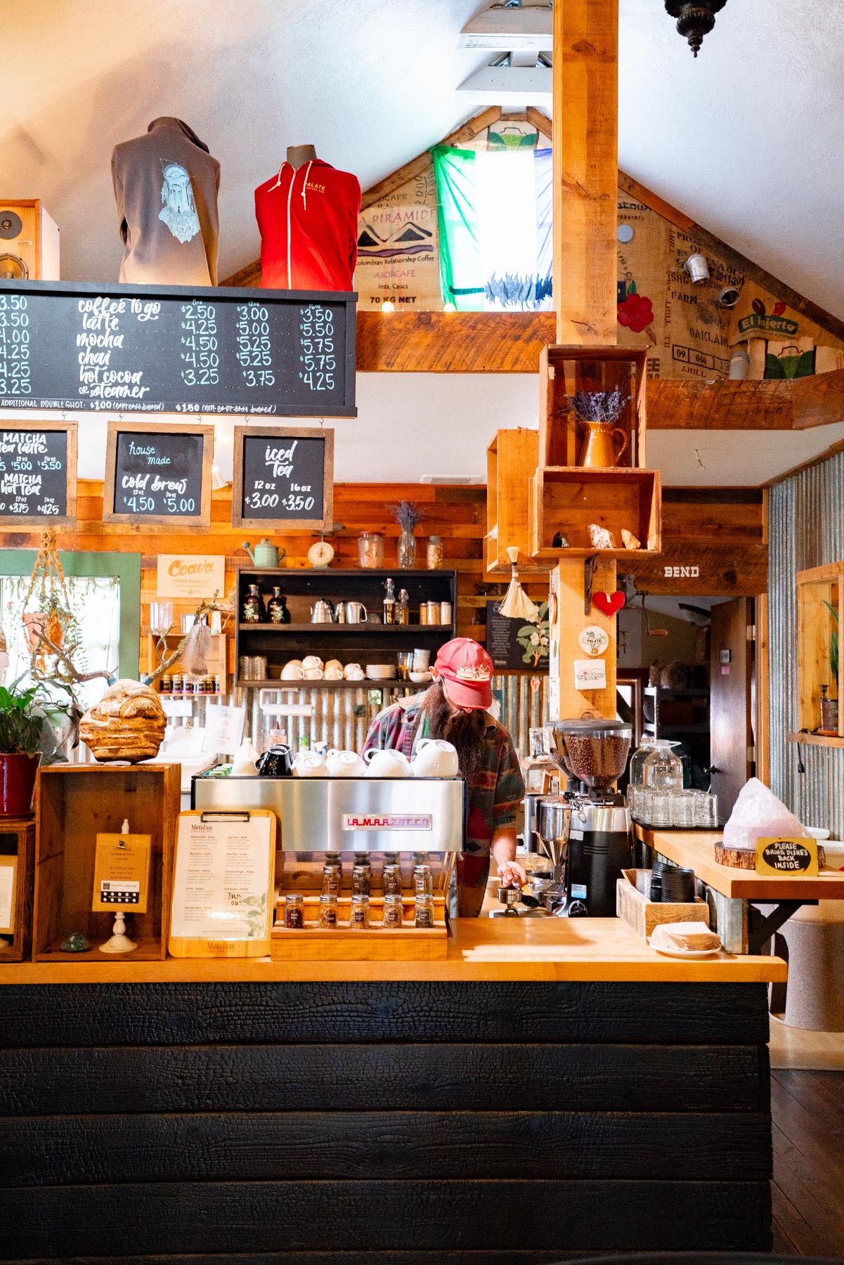 Explore the charm of Bend's cafes, the beginning of a coffee-lover's journey.