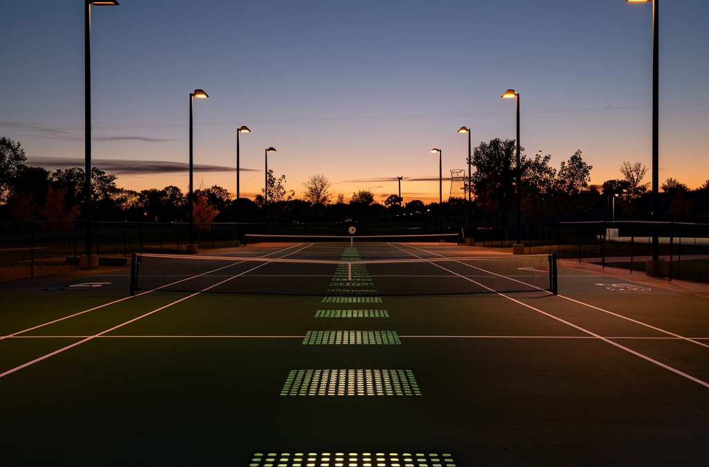 Bright Nights Ahead: Pine Nursery Park Pickleball Courts Get Lighting Upgrade