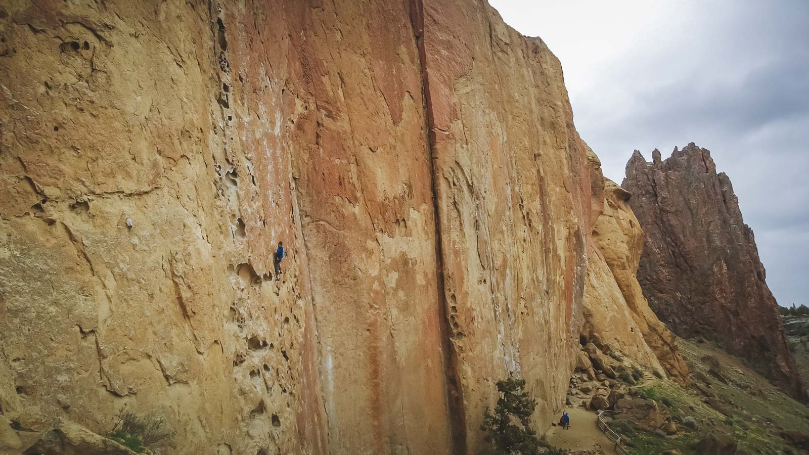 Rock Climbing near Bend, Oregon: Smith Rock State Park's iconic climbing opportunities.